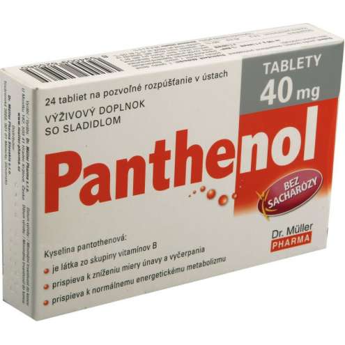 Dr. Müller Panthenol 40 mg 24 tablet